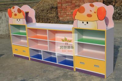 幼儿园玩具柜 儿童玩具收纳架柜 区角柜玩具架 储藏柜 书包整理柜