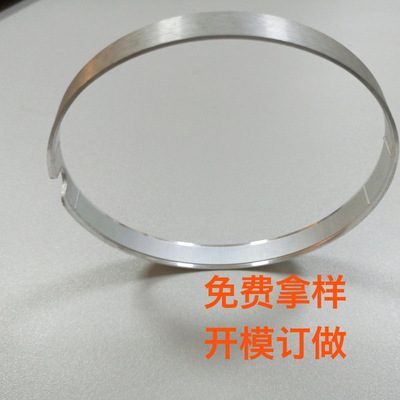 厂家供应100*1圆形铝环 可定制铝圈铝环形型材加工 铝