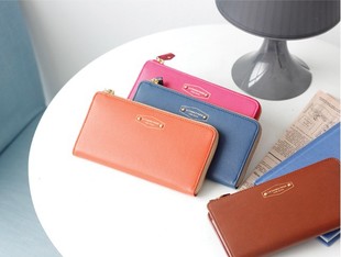 韩版皇冠 iconic豪华柔软长款女式钱包 手机包护照证件卡包
