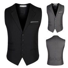 2019 Châu Âu và Hoa Kỳ thương mại nước ngoài quần áo nam bán buôn phù hợp với cổ áo nam phù hợp với vest nam tự kinh doanh áo khoác vest Anh Vest