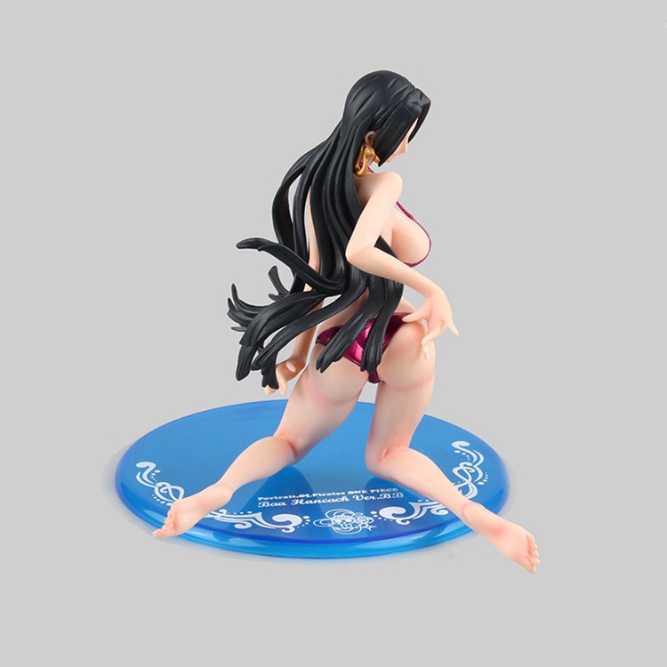 动漫周边玩具 pop bb海贼王 泳装女帝 汉库克 跪姿水着 手办模型