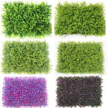 40X60 mô phỏng cỏ nhựa nhân tạo hoa tường cây khách sạn triển lãm hội trường nền tường trang trí cây xanh bán buôn Sân cỏ nhân tạo