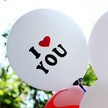 Balloon bán buôn đồ cưới sắp xếp tiệc sinh nhật trang trí phòng cưới dày 2,8 gram in bóng cưới Vòm bóng