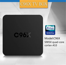 c96x机顶盒s905x tv box网络电视盒子1g 8g 安卓5.