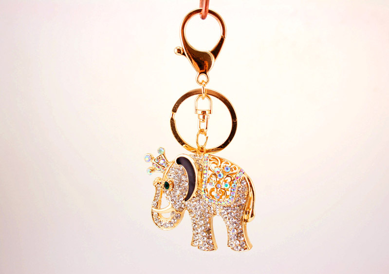 Elephant Car Pendant Keychainpicture5