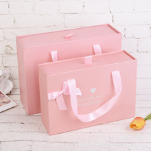 Nhà máy trực tiếp bao bì chung ngăn kéo tote túi kẹo hộp kẹo kẹo màu hồng hộp quà tặng kẹo có thể được tùy chỉnh carton Khay di động