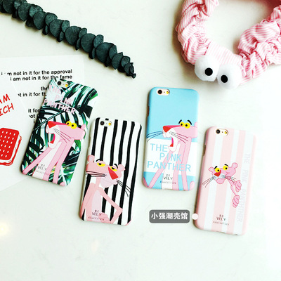 iPhone保护套-韩国ins网红同款PINK粉红豹6S