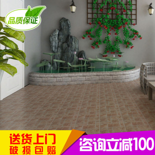 广东佛山防污防滑地砖 厨房地板砖300X300  阳台瓷砖