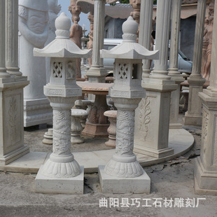 石雕龙柱厂家直销 广场文化柱石柱盘龙柱雕刻广场石柱子