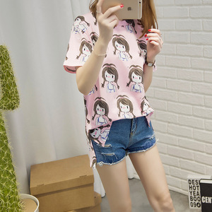 t恤胖女孩