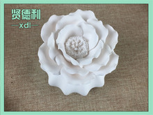 浪漫主义陶瓷雕刻石膏 爱心石膏 吸香石膏花批发 送女友精致礼品