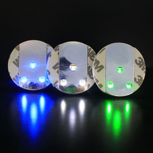 厂家供应LED发光瓶底贴 电子闪光杯垫 一次性胶使用合类产品