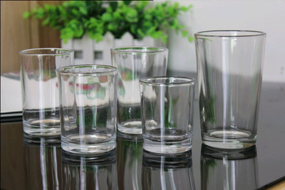 经典透明直身玻璃杯·水杯·酒杯·漱口杯·耐高温茶杯