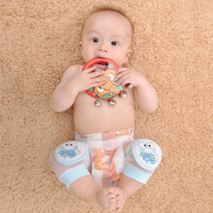 耐磨网孔透气学步学爬婴儿爬行护膝夏季宝宝防摔护腿护肘用品批发