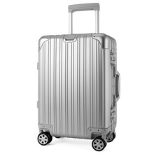 Một thế hệ của xe đẩy hợp kim nhôm-magiê khung nhôm hành lý du lịch 24/20 inch nhà máy bán hàng trực tiếp Vali nóng