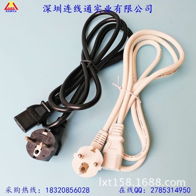 欧式插头电源线_供应认证欧规电源线