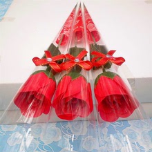 Nhà máy Bán buôn Mô phỏng Hoa hồng đơn Xà phòng Hoa Sáng tạo Xà phòng Hoa Thực tế Ngày Valentine Quà tặng Xà phòng Hoa hồng Sản phẩm hoa