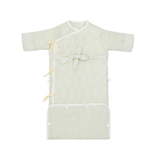 婴幼儿天然有机彩棉可伸缩加长睡袋纯棉冬季加厚防踢被子宝宝用品