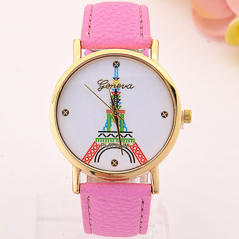 fashion Ordinary glass mirrorMen s watch (3 - white)NHMM2020-3 - white
