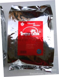 越南进口 咖啡豆 香醇深度烘焙 威拿龙牌咖啡豆500克 20包/件