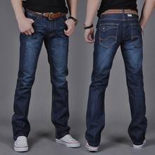 Mô hình bùng nổ một thế hệ 6699 quần jean nam thẳng mỏng thanh niên phổ biến thời trang trung niên quần dài Quần jean