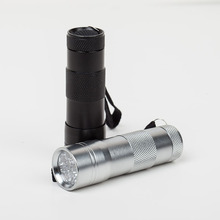 Nhà máy trực tiếp tím UV 12LED dò tiền đèn pin đa chức năng UV chất huỳnh quang đèn soi đèn pin Đèn pin