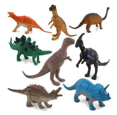 仿真森林动物世界 恐龙模型 动物塑胶 儿童认知动物科教玩具