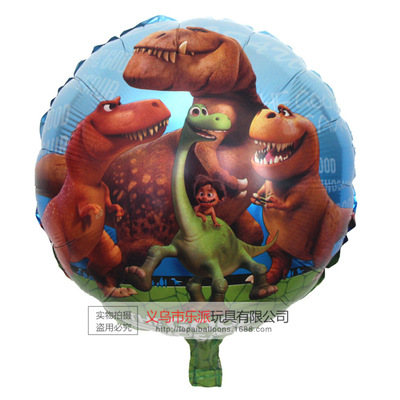气球-18寸恐龙当家恐龙大时代卡通铝膜气球批