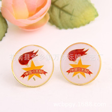 Trung Quốc Thiếu Niên Tiền Phong Logo Đội quanh ngọn đuốc mạnh nút từ nhà máy phù hiệu huy hiệu pin chỗ bán buôn trực tiếp Đeo trang sức