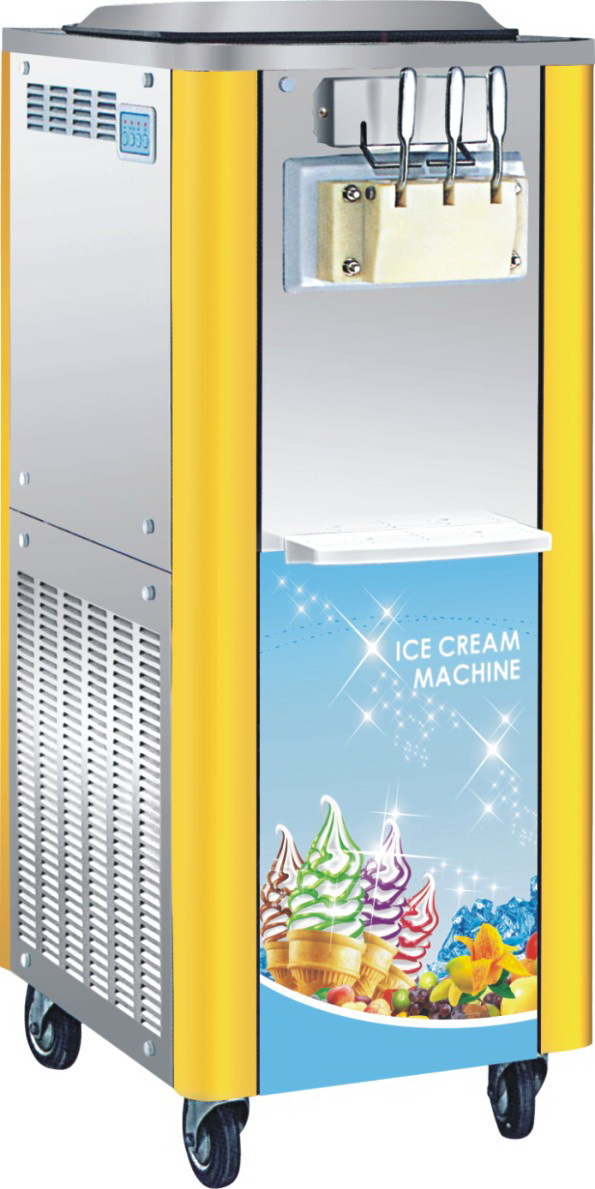 bq336双系统冰淇淋机冰激凌机雪糕机