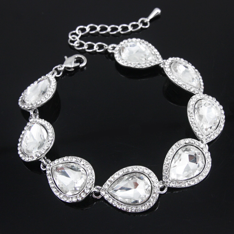 Imitated crystalCZ Fashion Geometric bracelet  Alloy  Fashion Jewelry NHAS0606Alloypicture11
