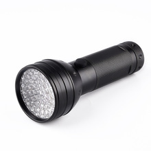 Một lượng nhỏ của các nhà sản xuất bán buôn 51 UV đèn pin LED tiền ánh sáng Cảm biến ánh sáng tím màu tím nhạt với đuôi dây Đèn pin