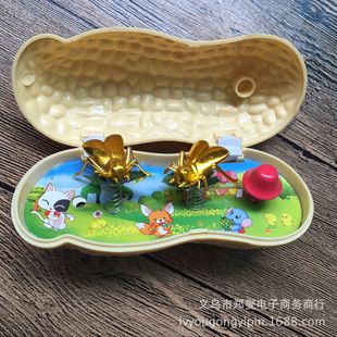 厂家直销塑料小鸟 玉米鸟 花生鸟音乐盒/发声玩具 塑料工艺品