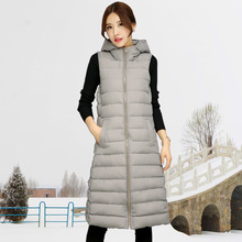 Mùa đông 2017 phiên bản Hàn Quốc mới của những chiếc áo khoác cotton nữ dài tay xuống áo cotton mỏng Quần áo cotton mỏng mỏng Áo vest nữ