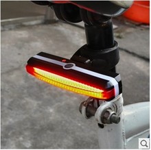 Đèn cảnh báo cuối năm 2266 Đèn hậu xe đạp leo núi từ đèn hậu sạc USB Đèn hậu xe đạp Đèn xe đạp