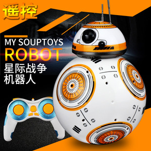 新正版大战星球BB-8机器人智能遥控玩具大战星际觉醒原力男孩玩具