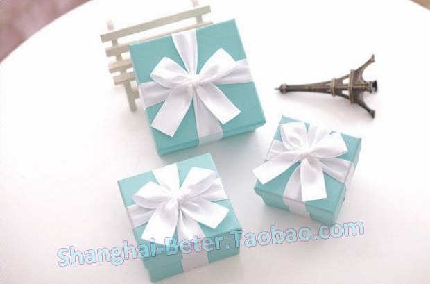 pepper blue giftbox wedding candy th040 favor box bags