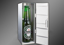 Ngoại thương nóng và lạnh kép sử dụng USB nhỏ tủ lạnh vừa tủ lạnh mini USB làm lạnh / sưởi Tủ lạnh ô tô