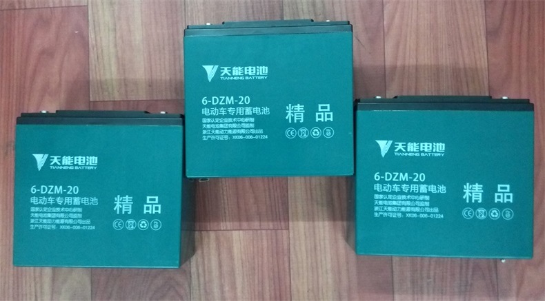 天能新品电动车铅酸蓄电池48v20ah寿命长跑得