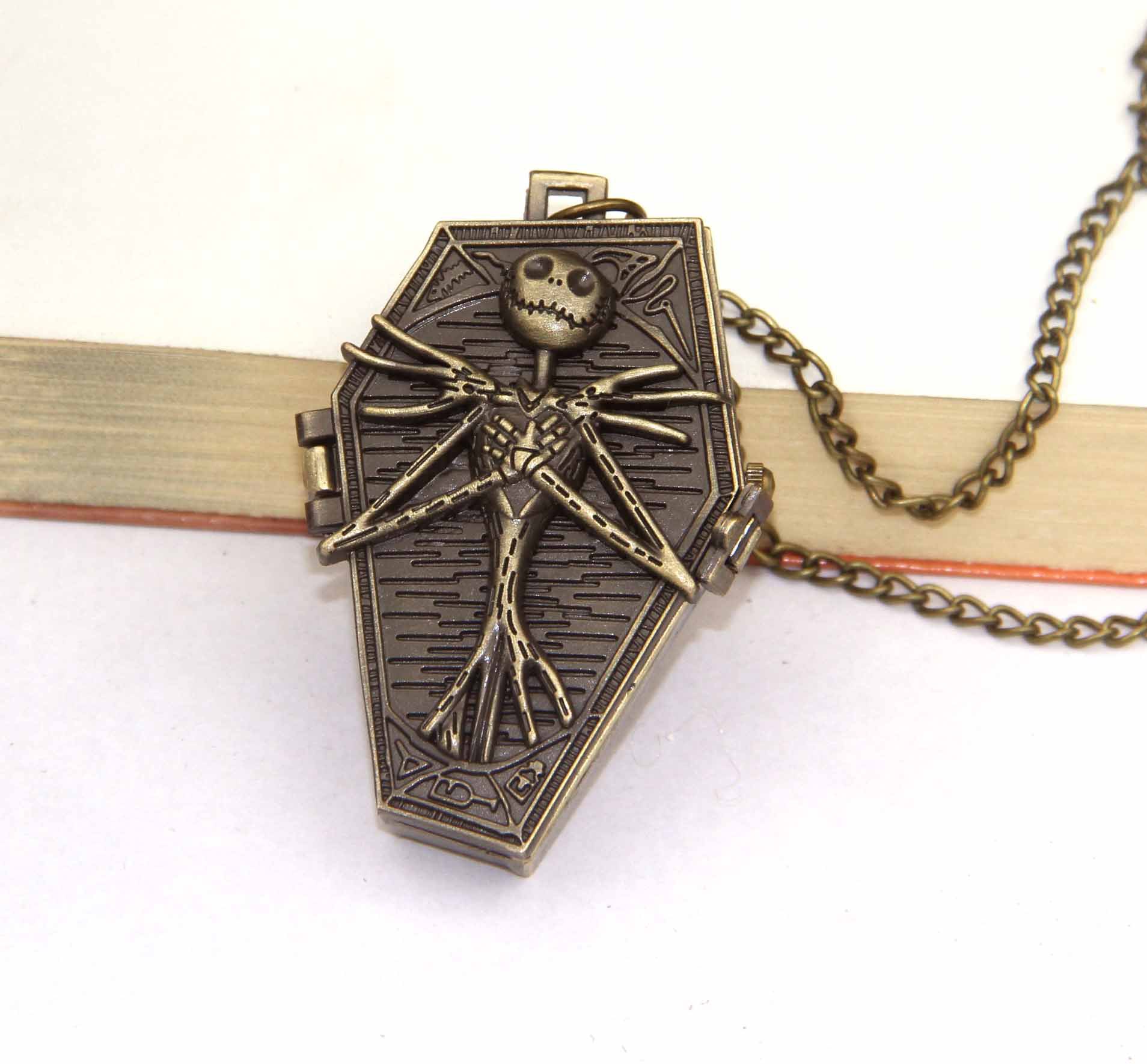 foreign trade Hot sale Cartoon Pocket Watch   characteristic Pocket Watch Christmas Eve Qinggu trumpet Pocket Watch manufactor
