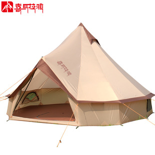 喜马拉雅蒙古包野营住宿帐篷 户外3-10人多人帐篷自驾游野外帐篷