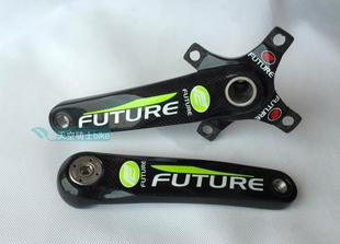 台湾FUTURE全碳纤维山地公路自行车牙盘座曲柄一体牙盘座