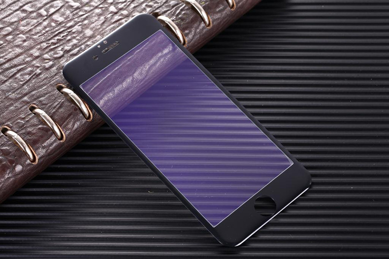 紫光iphone6手机膜_6plus钢化玻璃膜 3d紫光ip