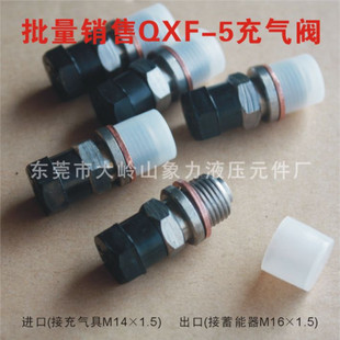 厂家直销QXF-5型氮气充气阀 直通式高压充气阀