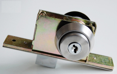 厂家生产 钢化玻璃门锁 fy-070玻璃有框中央锁 推拉玻璃门锁