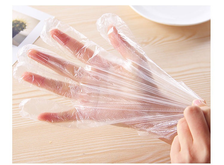 厂家直销一次性塑料手套PE手套食品用透明手