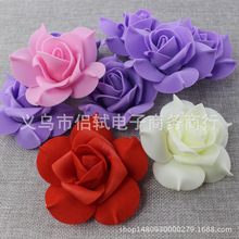 Mô phỏng miệng gà PE hoa hồng đầu Hoa cưới bóng vòm hoa tường bọt hoa chất liệu cô dâu cầm hoa Cầm hoa