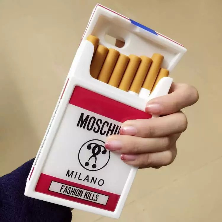手机保护套-MOSCHINO IPhone 6plus香烟手机