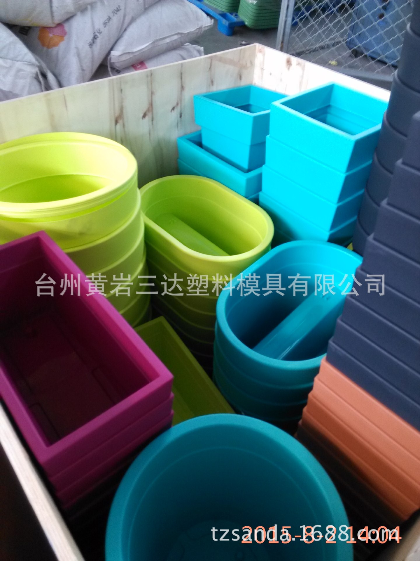 供应出口欧洲塑料花缸模具/薄壁塑料花盆模具/园林塑料花盆模具