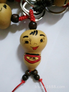 创意葫芦工艺品吉祥娃娃工艺葫芦钥匙扣挂件工艺钥匙扣葫芦